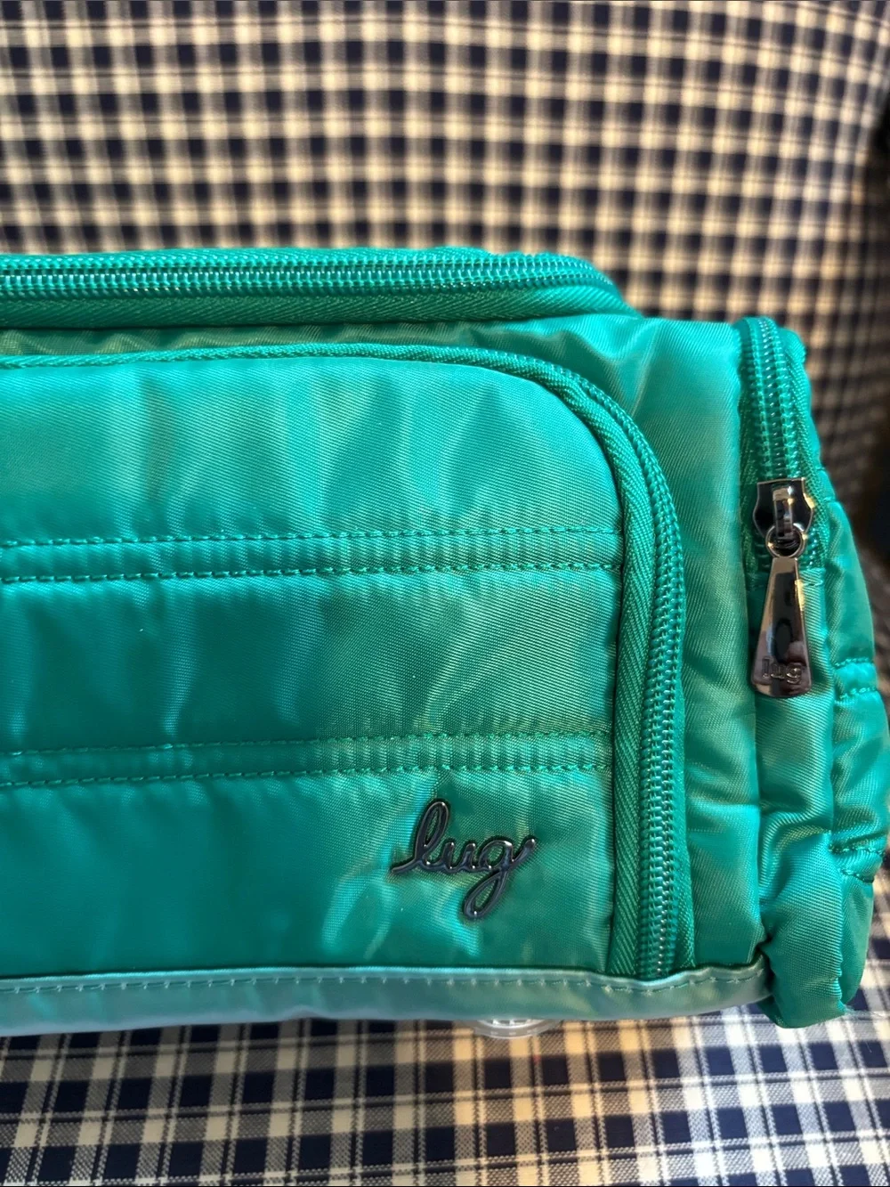 lug Teal Travel Toiletry Organizer